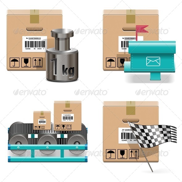GraphicRiver Vector Shipment Icons Set 17 5837435 GraphicRiver Vector Shipment Icons Set 17 5837435