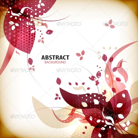 GraphicRiver Autumn Vintage Floral Background 5839793 GraphicRiver Autumn Vintage Floral Background 5839793