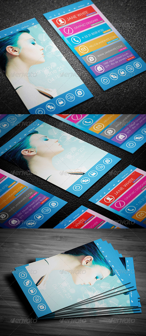 GraphicRiver Phone Business Card 5839859 GraphicRiver Phone Business Card 5839859
