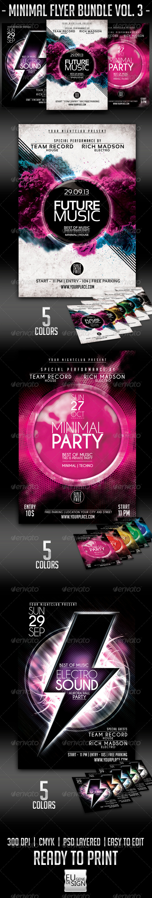 GraphicRiver Minimal Flyer Bundle Vol.3 5840814 GraphicRiver Minimal Flyer Bundle Vol.3 5840814