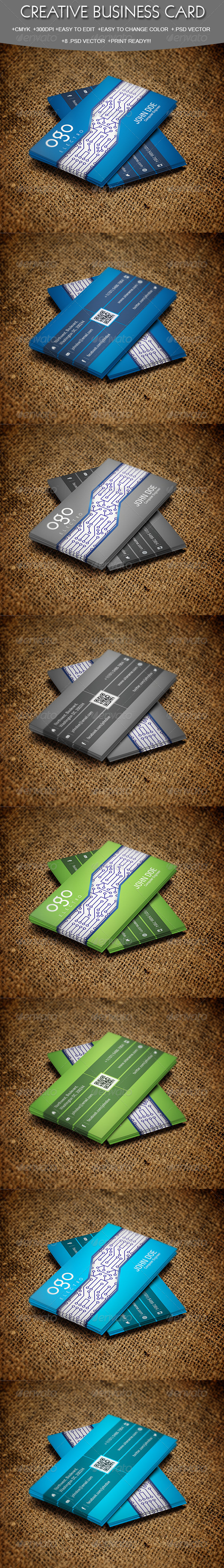 GraphicRiver Business Card for Engineers 5748606 GraphicRiver Business Card for Engineers 5748606