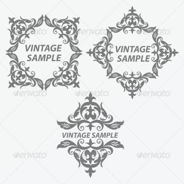 GraphicRiver Vintage Design Elements 18 5844045 GraphicRiver Vintage Design Elements 18 5844045