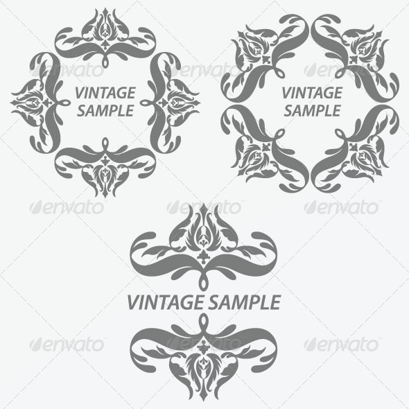 GraphicRiver Vintage Design Elements 26 5844054 GraphicRiver Vintage Design Elements 26 5844054