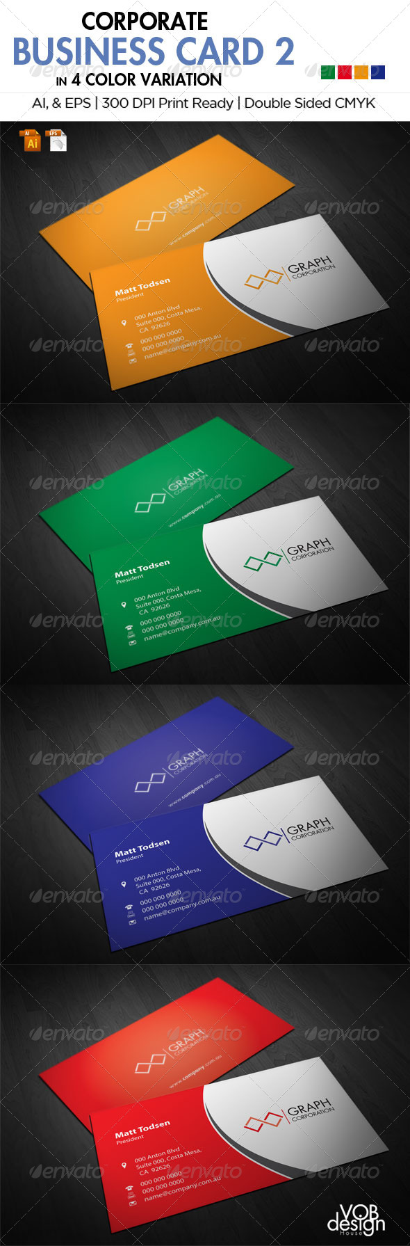 GraphicRiver Corporate Business Card 2 5845569 GraphicRiver Corporate Business Card 2 5845569