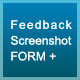 Feedback screenshot form + - CodeCanyon Item for Sale