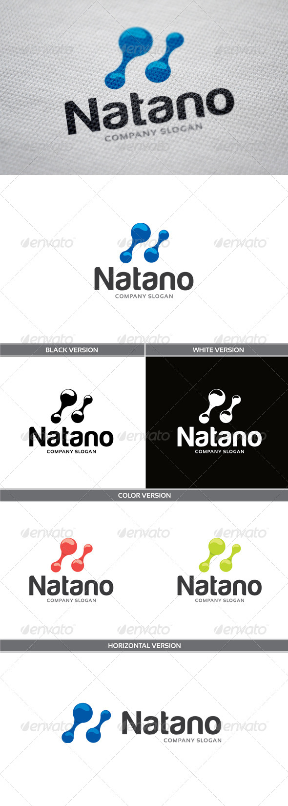 GraphicRiver Natano Logo 5853599 GraphicRiver Natano Logo 5853599