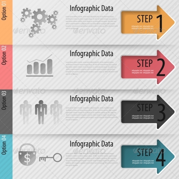 GraphicRiver Modern Infographics Options Banner with Arrows 5863876 GraphicRiver Modern Infographics Options Banner with Arrows 5863876