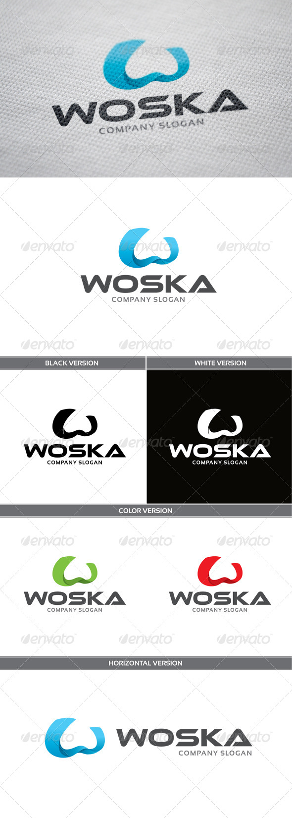 GraphicRiver Woska Logo 5864168 GraphicRiver Woska Logo 5864168