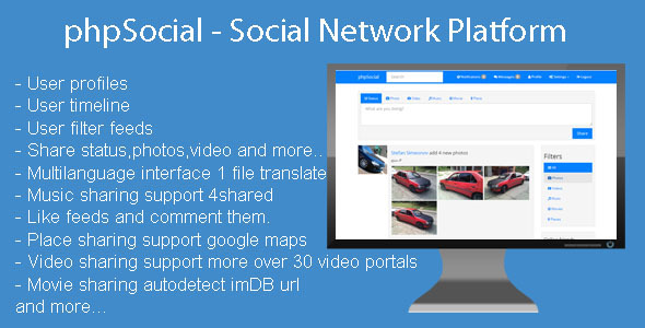 CodeCanyon phpSocial Social Network Platform 5837179 CodeCanyon phpSocial Social Network Platform 5837179