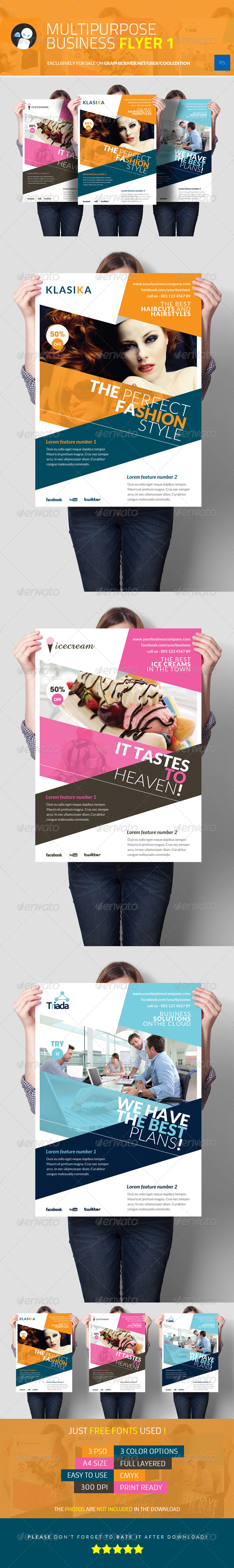Multipurpose Business Flyer 1 - Commerce Flyers
