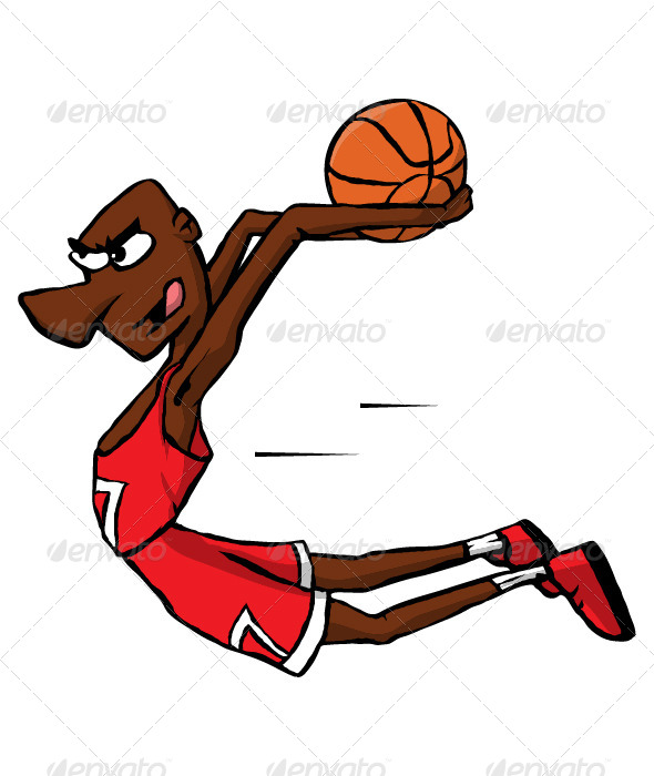 GraphicRiver Basketball Player 5872715 GraphicRiver Basketball Player 5872715