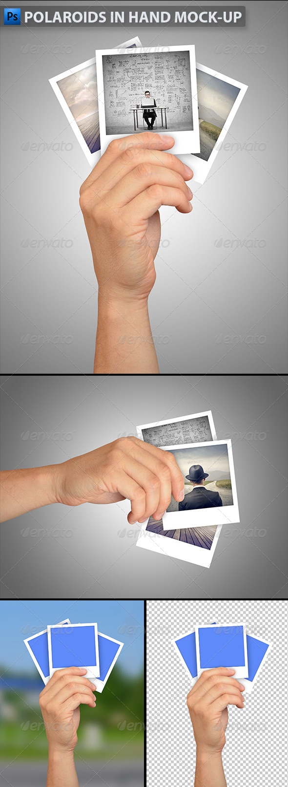 GraphicRiver Polaroids in Hand Mock-Up 5876993 GraphicRiver Polaroids in Hand Mock-Up 5876993