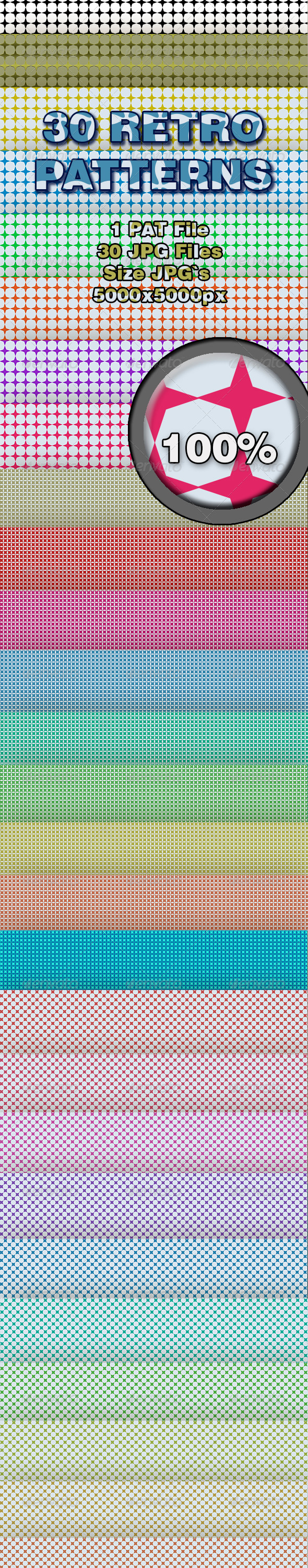 GraphicRiver 30 Retro Patterns 5879915 GraphicRiver 30 Retro Patterns 5879915