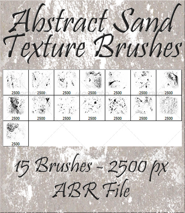 GraphicRiver Abstract Sand Texture Brushes 5883575 GraphicRiver Abstract Sand Texture Brushes 5883575