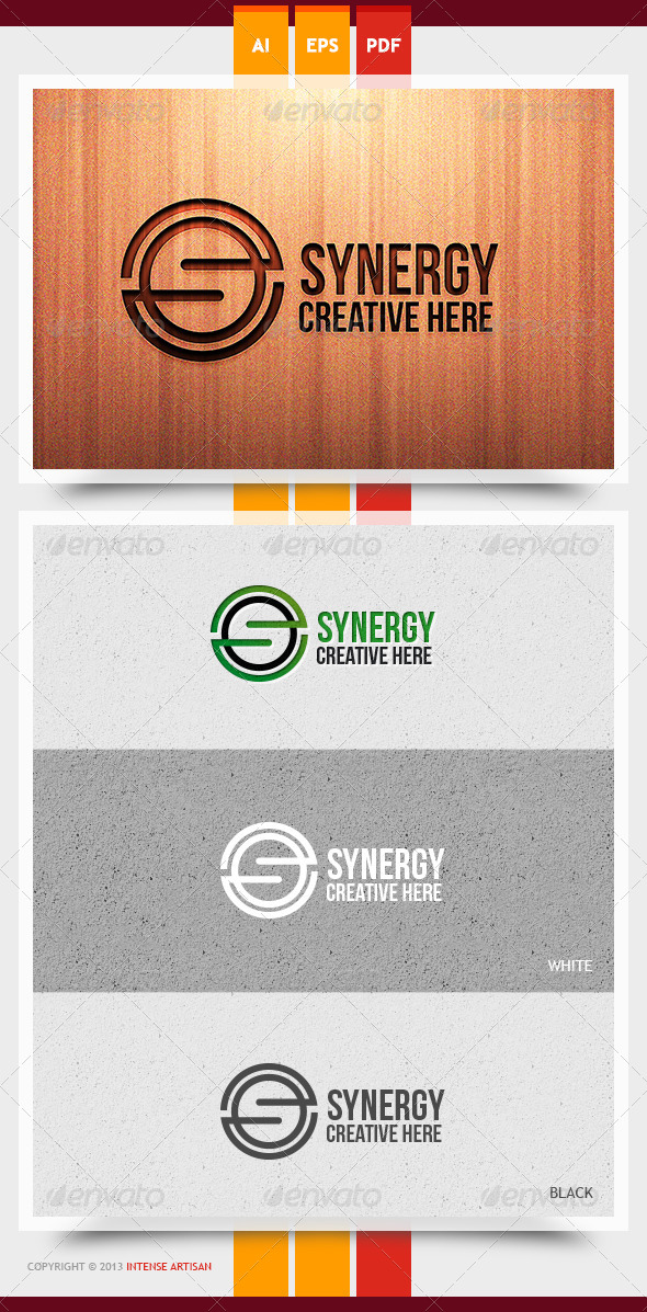 Synergy Logo Template (Letters)