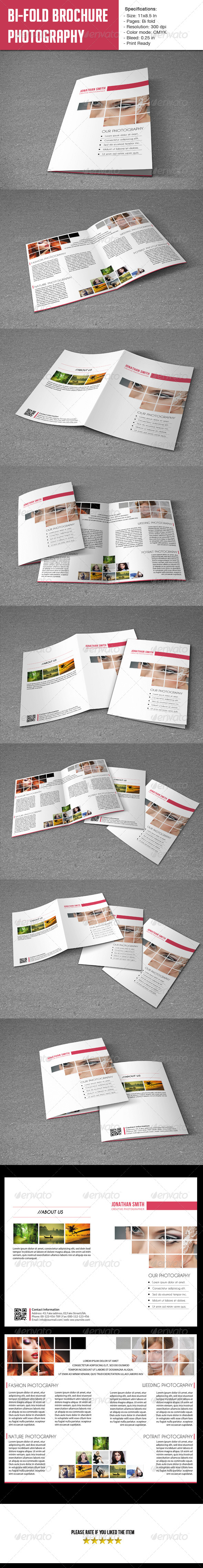 GraphicRiver Bifold Brochure-Photographer 5889746 GraphicRiver Bifold Brochure-Photographer 5889746