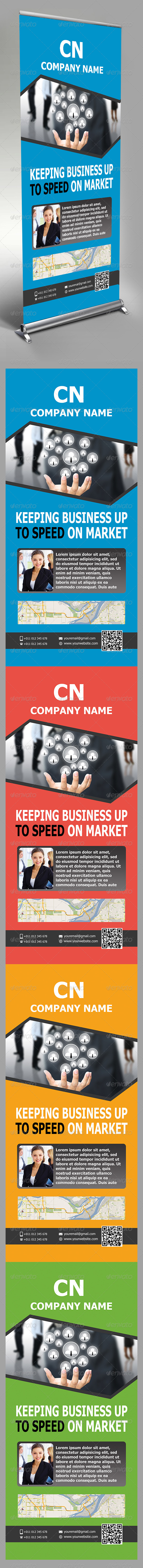 Corporate Business Roll-Up (Signage)