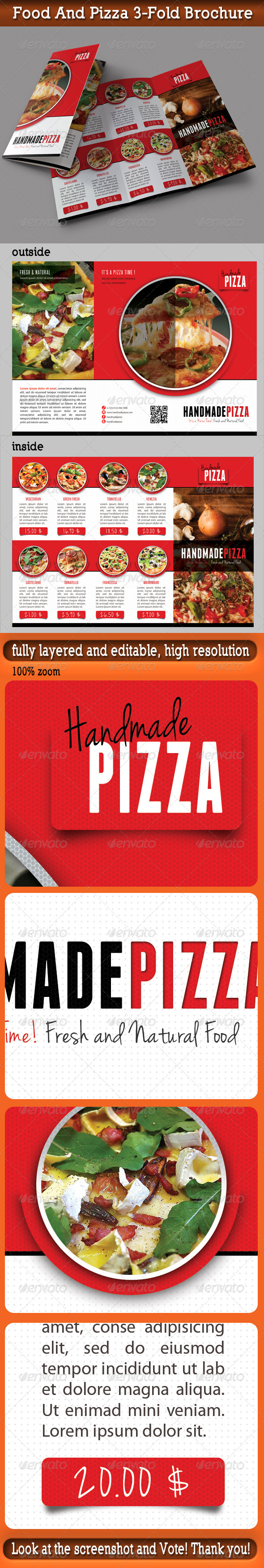 GraphicRiver Food And Pizza 3-Fold Brochure 01 5894885 GraphicRiver Food And Pizza 3-Fold Brochure 01 5894885