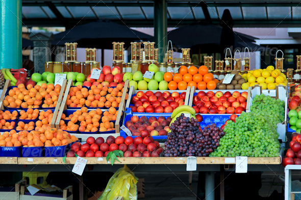 Fruits stand (Misc) Photo Download