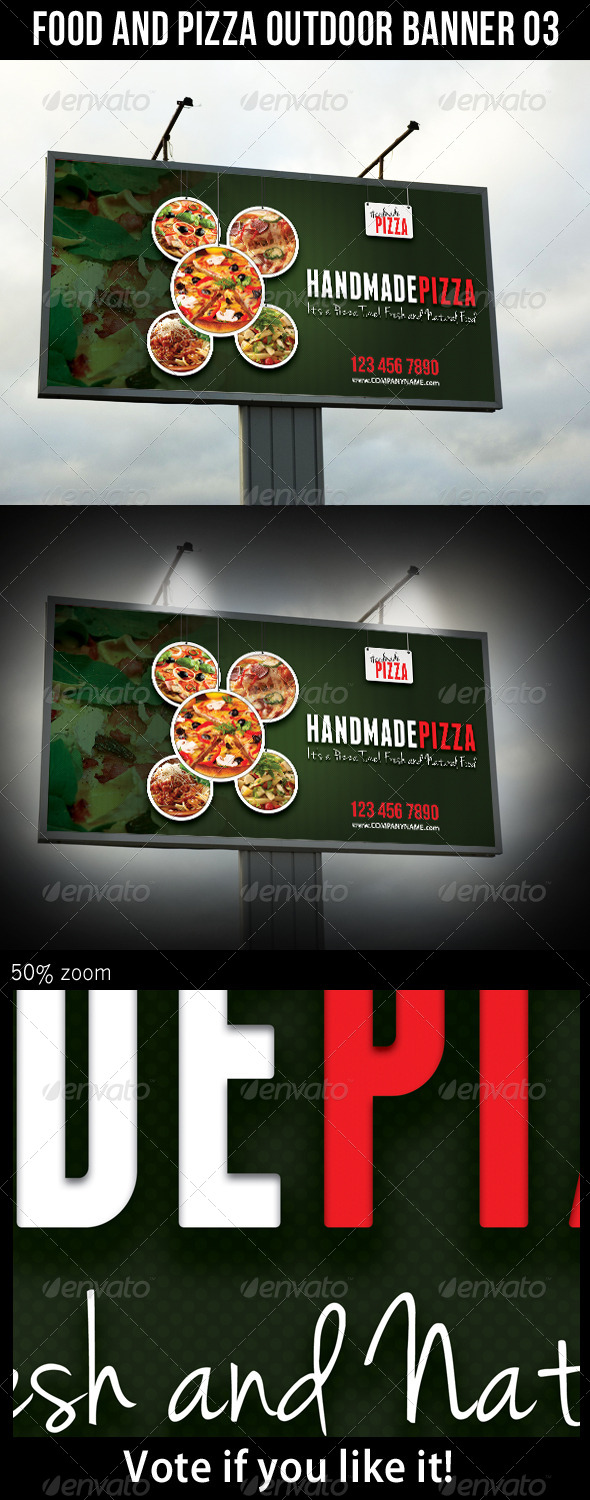 GraphicRiver Food And Pizza Outdoor Banner 03 5897089 GraphicRiver Food And Pizza Outdoor Banner 03 5897089