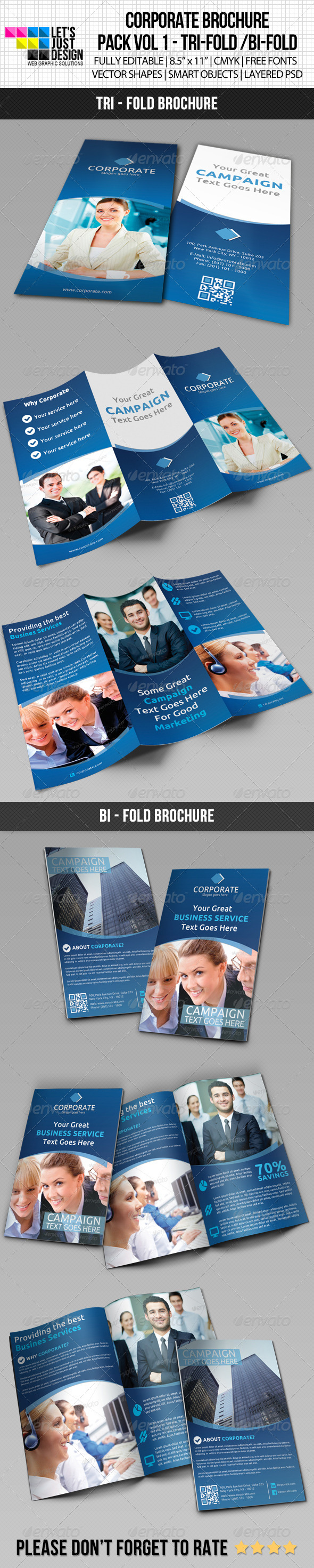 GraphicRiver Corporate Brochure Pack Vol 1 5897224 GraphicRiver Corporate Brochure Pack Vol 1 5897224