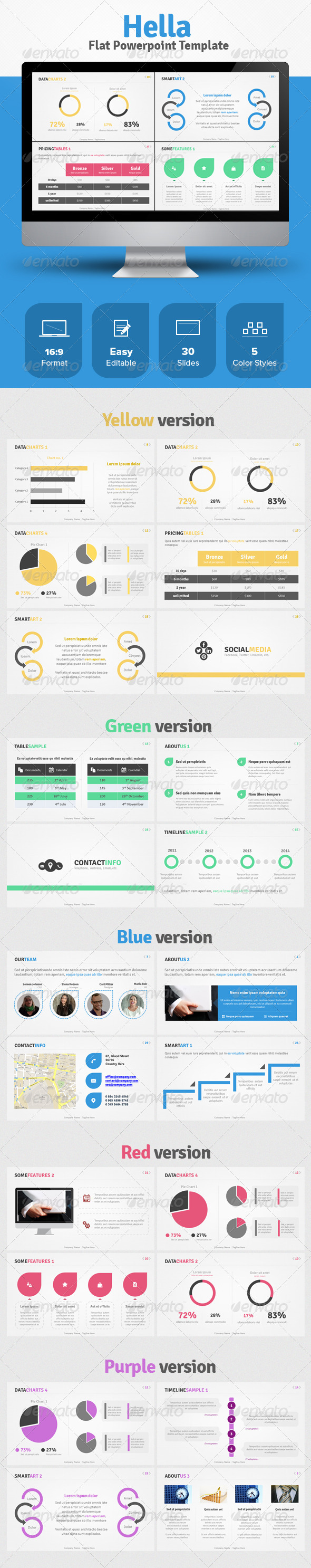 GraphicRiver Hella Flat Powerpoint Template 5871587 GraphicRiver Hella Flat Powerpoint Template 5871587