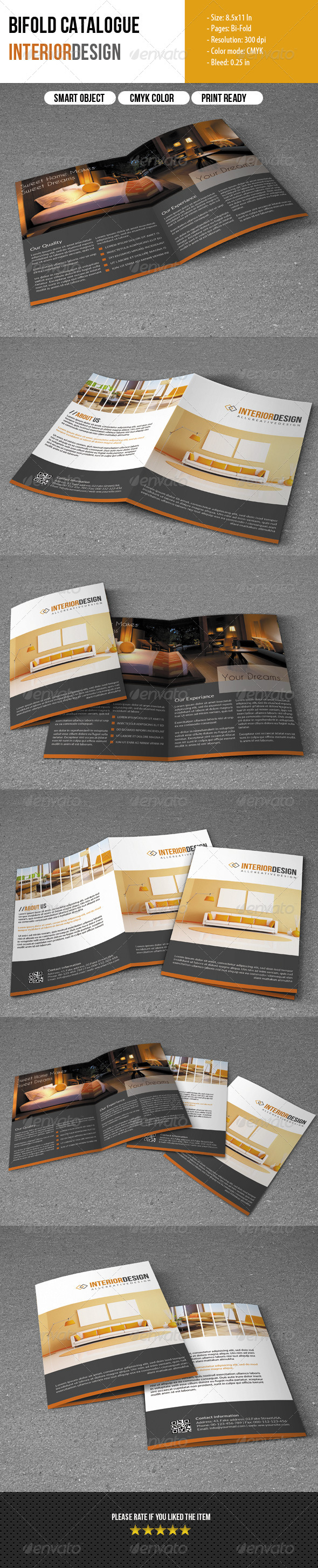 GraphicRiver Bifold Brochure- Interior Design 5898341 GraphicRiver Bifold Brochure- Interior Design 5898341