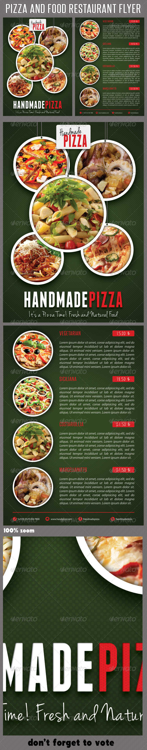 GraphicRiver Food And Pizza Menu Flyer 03 5898736 GraphicRiver Food And Pizza Menu Flyer 03 5898736