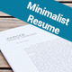 Minimalist Resume Minimalist Resume - GraphicRiver Item for Sale
