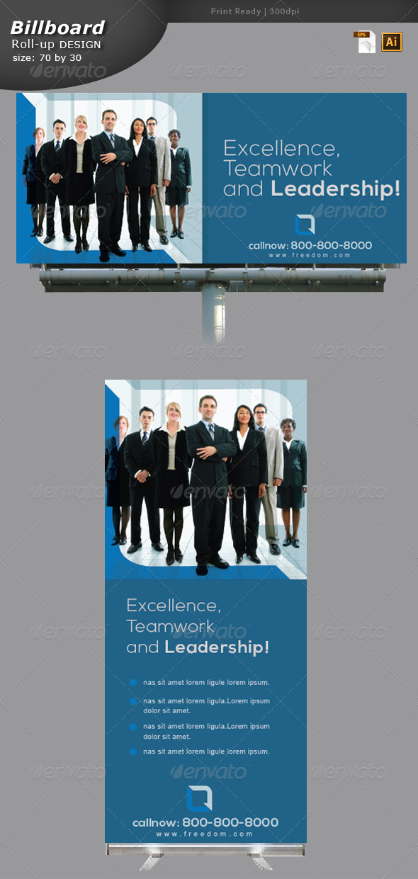 GraphicRiver Business Billboard and Roll-up Design 5902904 GraphicRiver Business Billboard and Roll-up Design 5902904