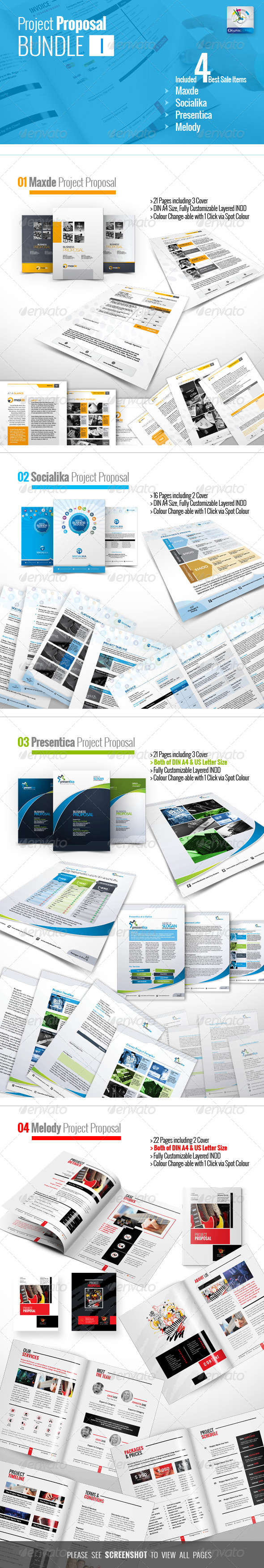GraphicRiver Project Proposal Bundle I 5905155 GraphicRiver Project Proposal Bundle I 5905155