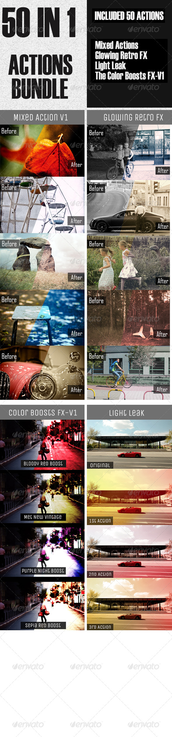 GraphicRiver 50 In 1 Action Bundle 5905225 GraphicRiver 50 In 1 Action Bundle 5905225