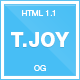 T.Joy - Flat Multipurpose HTML Template - ThemeForest Item for Sale