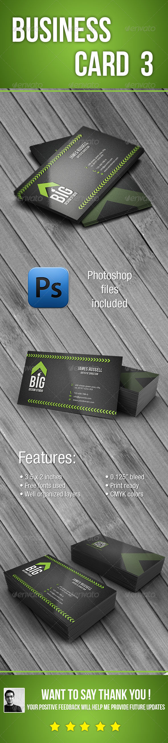 GraphicRiver Business Card 3 5906173 GraphicRiver Business Card 3 5906173