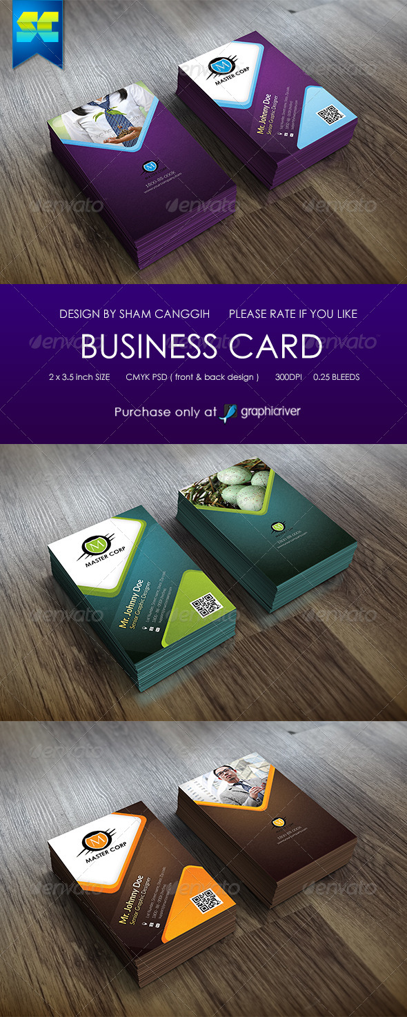 Modern Corporate Business Card - Corporate Business Cards