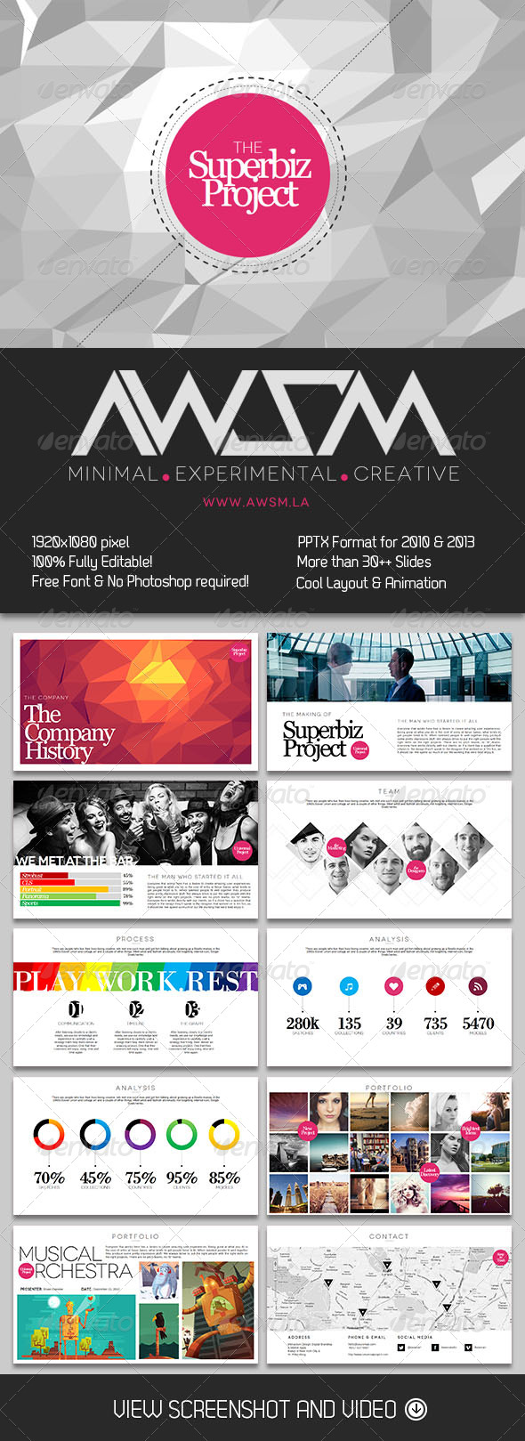 GraphicRiver Biz Project PowerPoint Presentation 5906506 GraphicRiver Biz Project PowerPoint Presentation 5906506