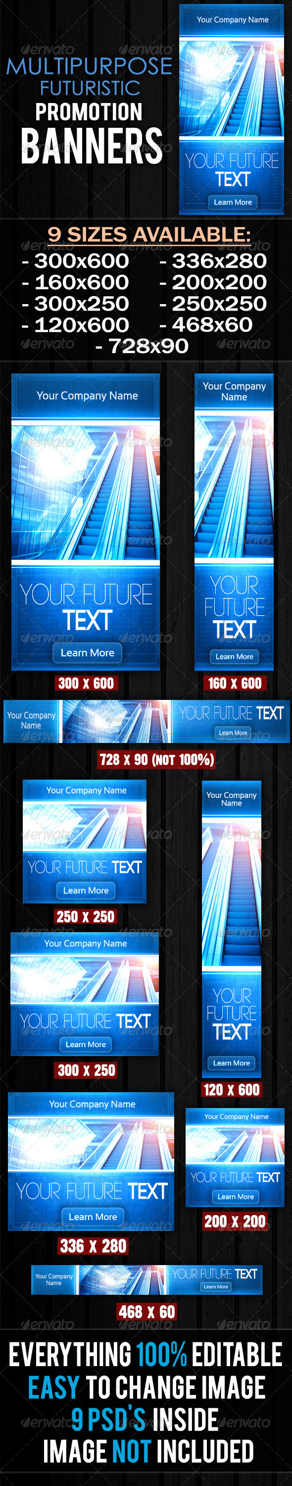 GraphicRiver Multipurpose Futuristic Banners 5909261 GraphicRiver Multipurpose Futuristic Banners 5909261