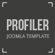 Profiler - vCard Resume Joomla Template - ThemeForest Item for Sale