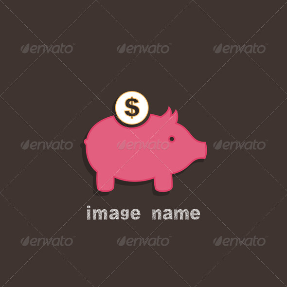 GraphicRiver Pig Coin Box 5912333 GraphicRiver Pig Coin Box 5912333