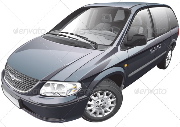 GraphicRiver American Minivan 5917232 GraphicRiver American Minivan 5917232