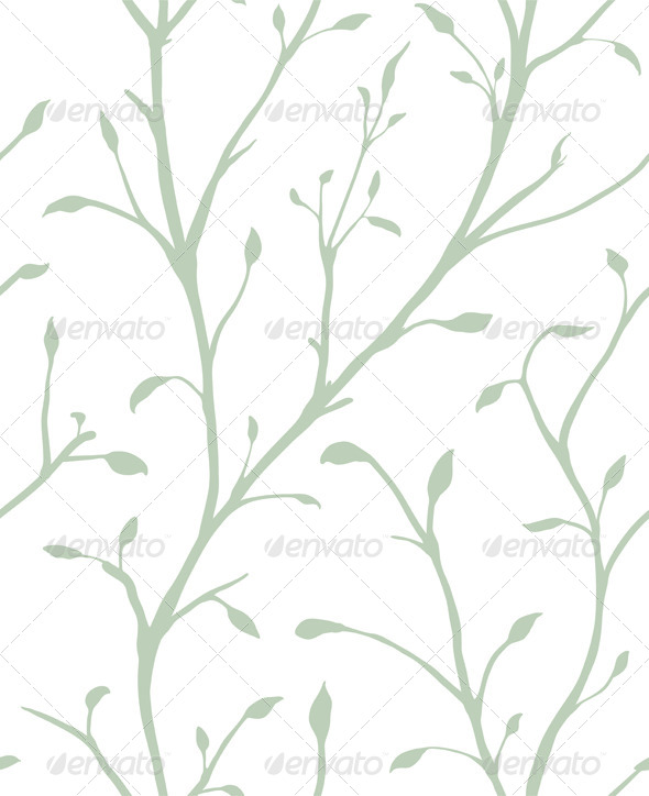 GraphicRiver Ornamental Plant with Leaves Seamless Pattern 5917381 GraphicRiver Ornamental Plant with Leaves Seamless Pattern 5917381