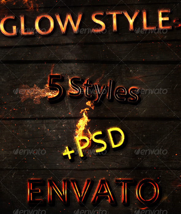 GraphicRiver New Text Glow Styles 616091 GraphicRiver New Text Glow Styles 616091