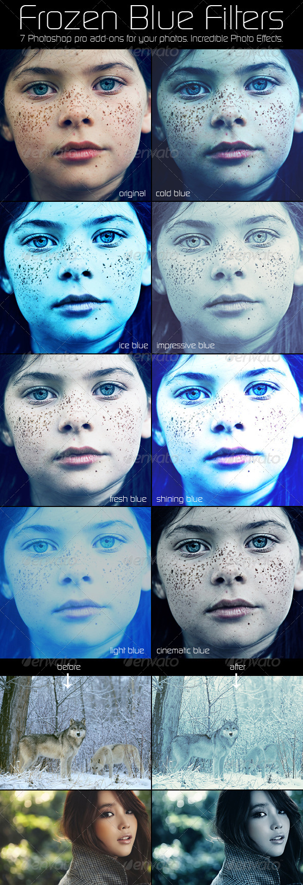 GraphicRiver Frozen Blue Filters 5924181 GraphicRiver Frozen Blue Filters 5924181
