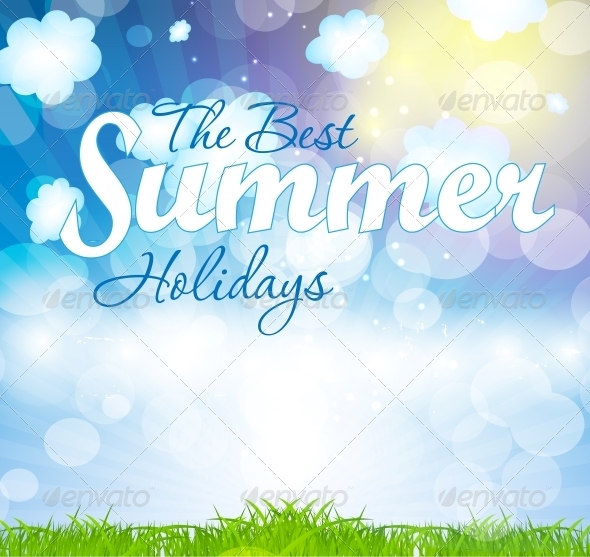 GraphicRiver Summer Holidays Vector Background 5934032 GraphicRiver Summer Holidays Vector Background 5934032
