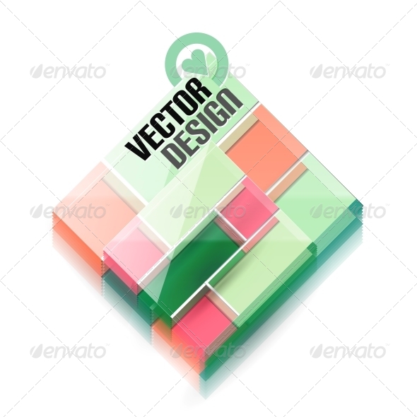GraphicRiver Vector 3D Glass Shape for Business Template 5934291 GraphicRiver Vector 3D Glass Shape for Business Template 5934291