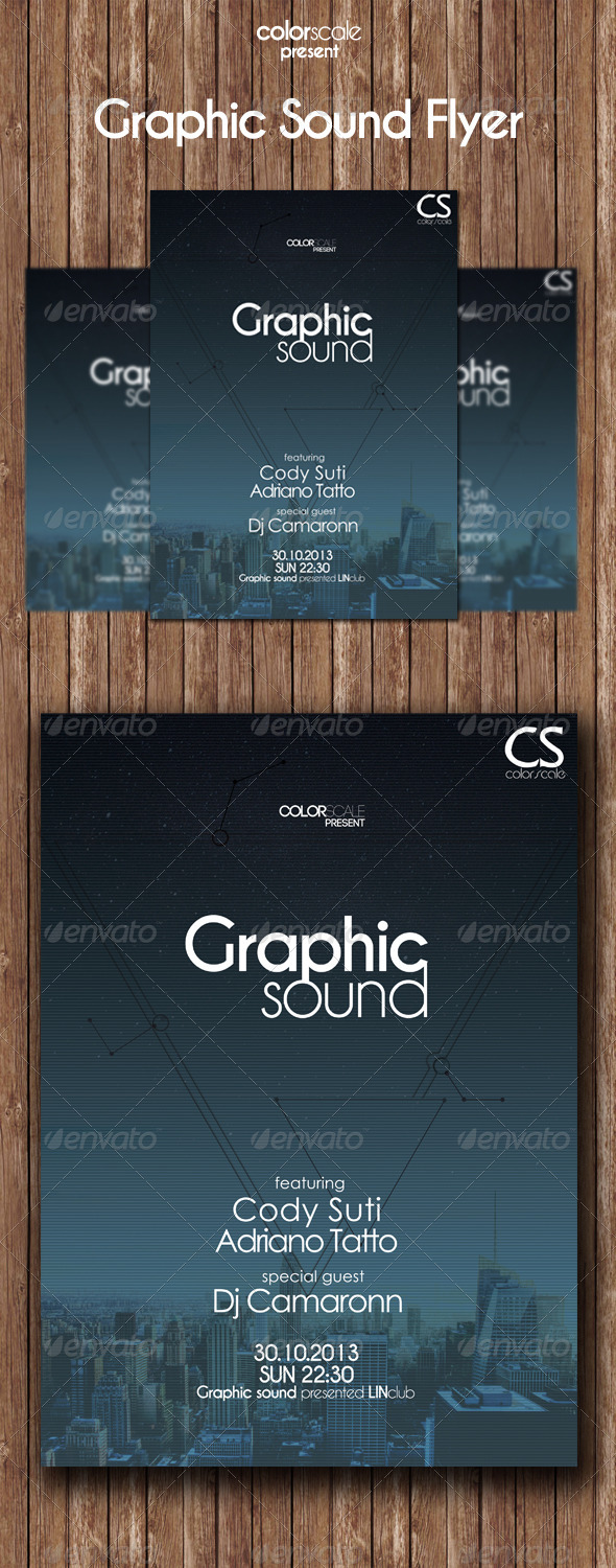 GraphicRiver Graphic Sound Flyer 5934935 GraphicRiver Graphic Sound Flyer 5934935