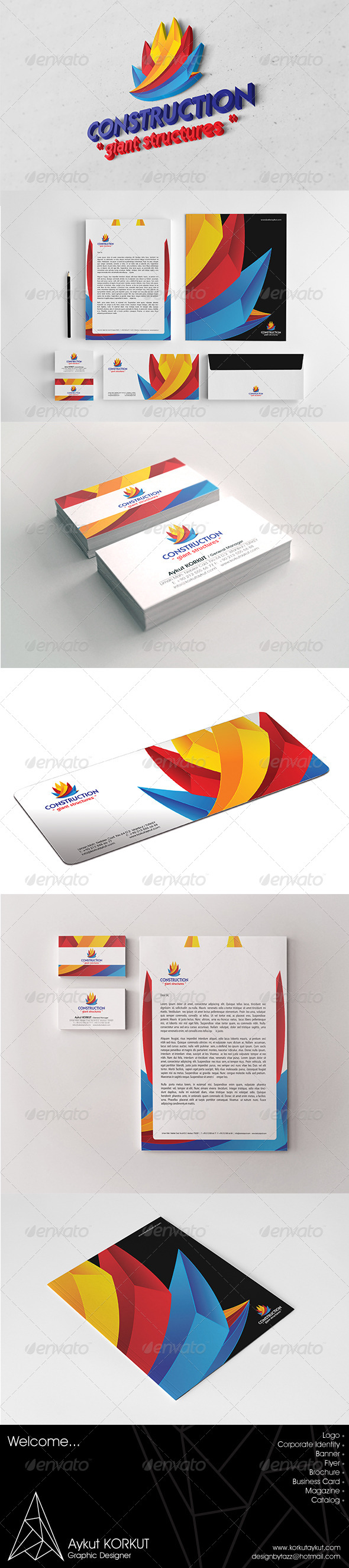 GraphicRiver Construction Corporate Identity Package 5937091 GraphicRiver Construction Corporate Identity Package 5937091