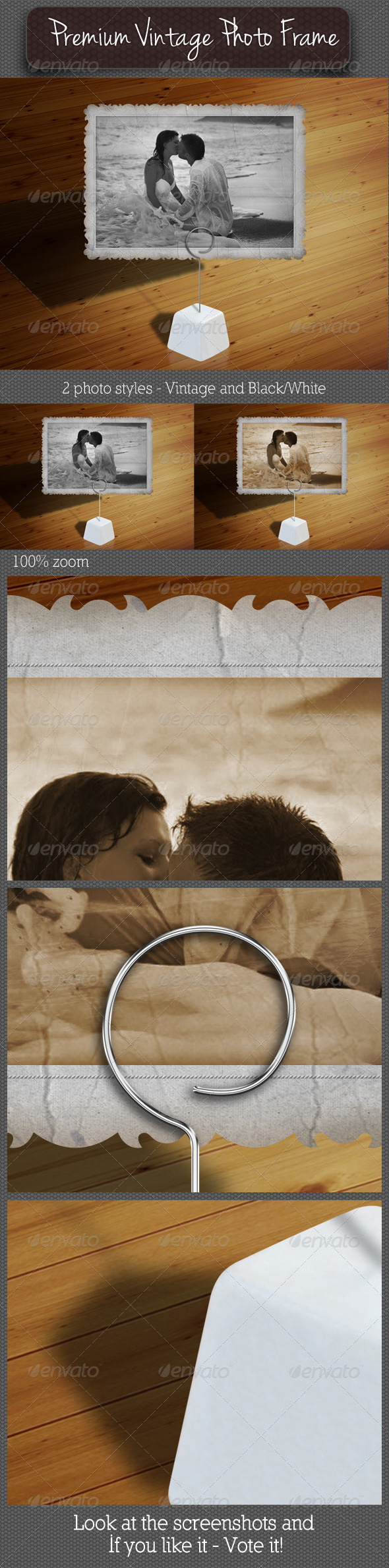 GraphicRiver Premium Vintage Photo Frame 02 5939135 GraphicRiver Premium Vintage Photo Frame 02 5939135