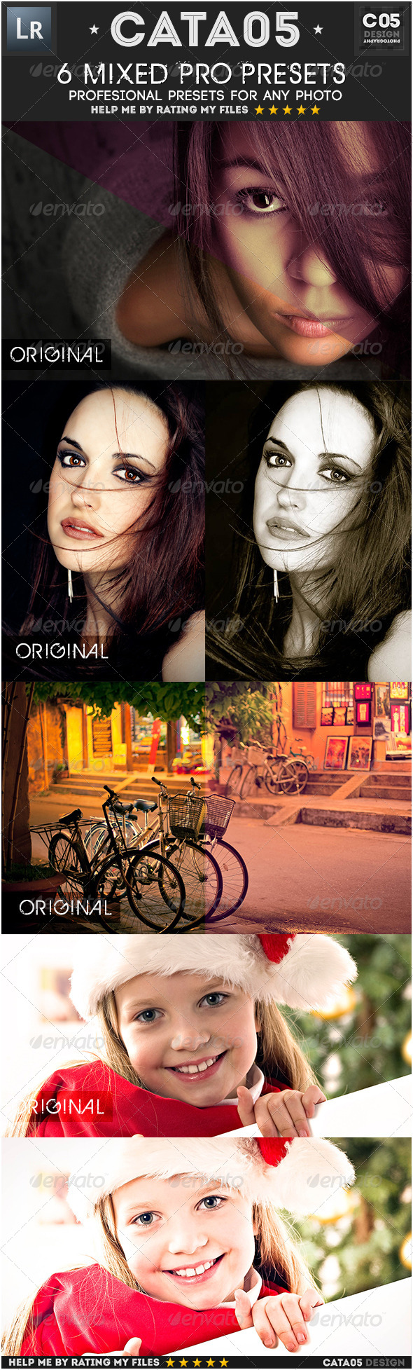 6 Mixed Pro Presets - Lightroom Presets Add-ons