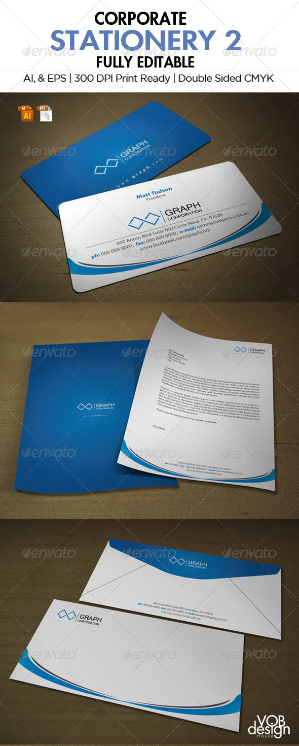 GraphicRiver Corporate Stationery 2 5944150 GraphicRiver Corporate Stationery 2 5944150